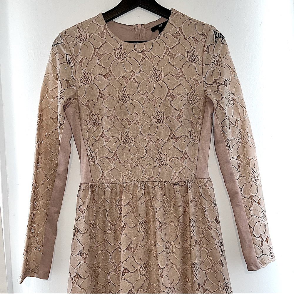 Beautiful Flower Lace Dress